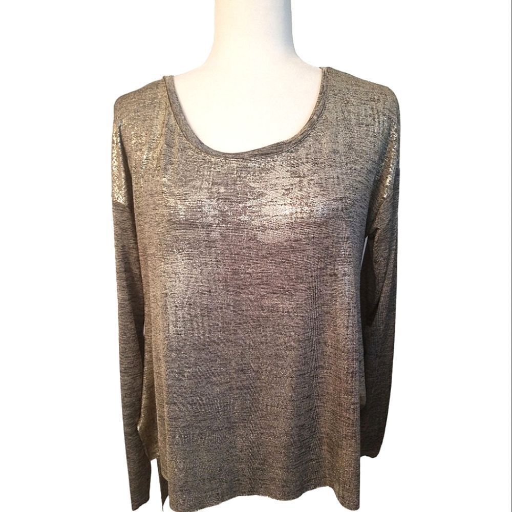 ZARA Tunic Silver EUC SZ Small